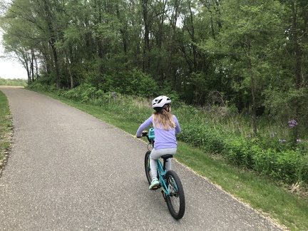 Greta Riding Bike2